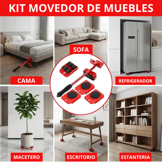 Kit Levanta Muebles con Palanca